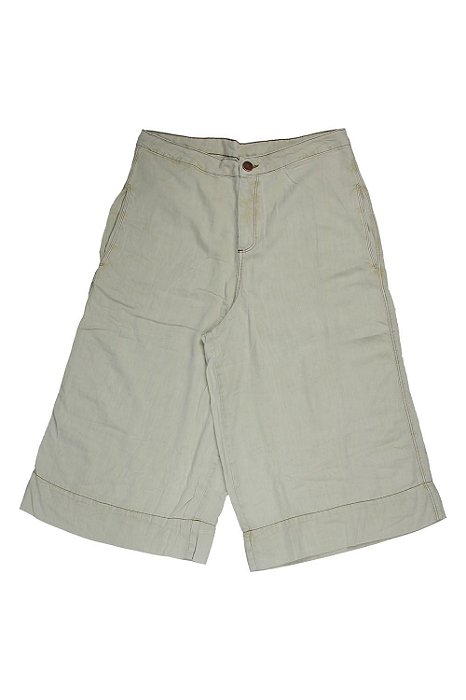 calça sarja bege feminina