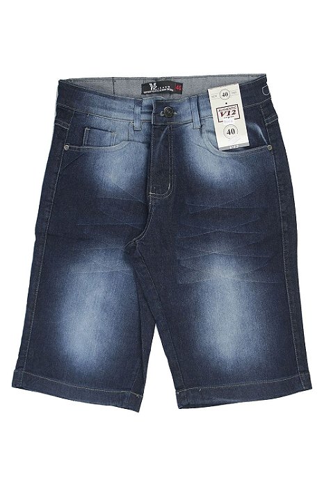 Bermuda Jeans Masculina Adulta Tam 40 Feirao Fbjm001 Primeira Qualidade Maga Modas