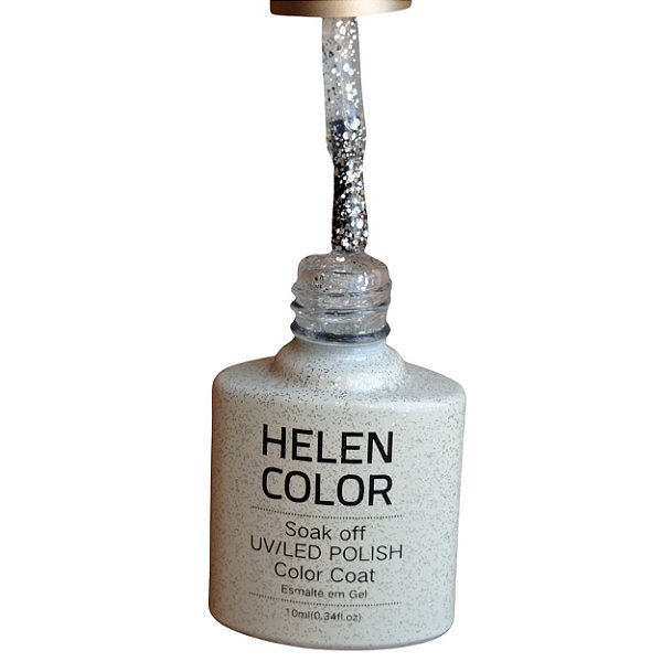 Esmalte em gel Com Glitter da Helen Color - cod # 116  - 10ml