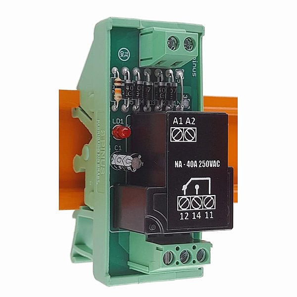 Relé Acoplador Interface BB1R - 1 contato Reversível - 40A