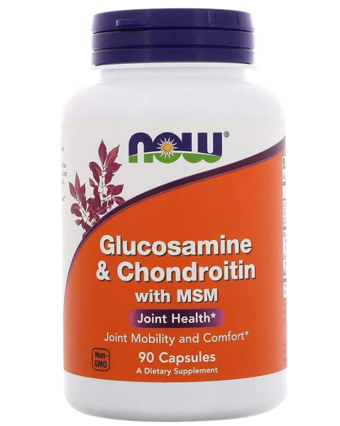 GLUCOSAMINA CONDROITINA MSM – 90 vcap - NOW FOODS