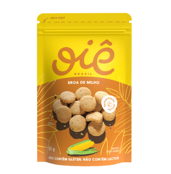 Biscoito Broa de Milho Oie 35g