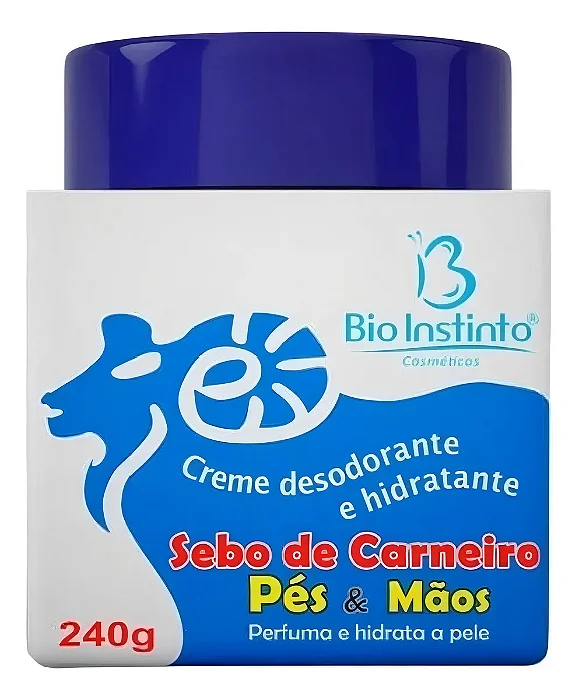 Creme Sebo De Carneiro E Ureia 240g - Bio Instinto