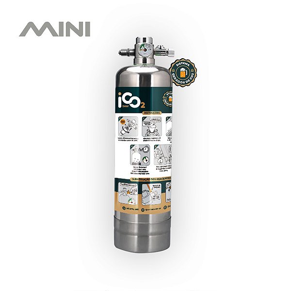 iCO2 MINI / Sistema Gerador de CO2 / Para Chopp e Cerveja