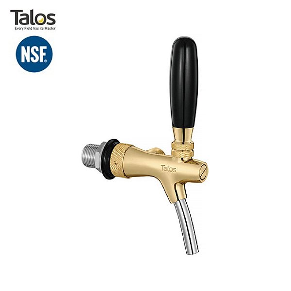 Torneira Talos® / Tipo Italiana / Dourada / Importada / Para Chopeiras e Cervejeiras