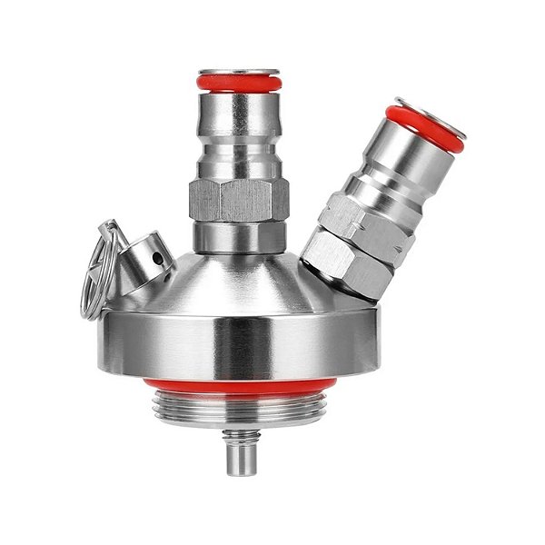 Tampa Para Barril / Com Terminais Ball Lock / Growler / Inox 304