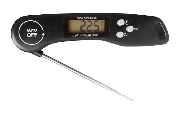 Termômetro Digital de Haste / Para Churrasco / -50°C até 300°C