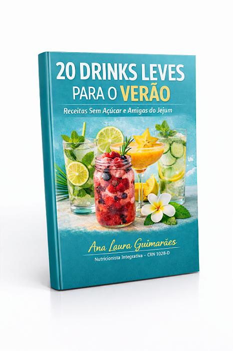 e-BOOK Drinks Leves | Ana Laura Guimarães
