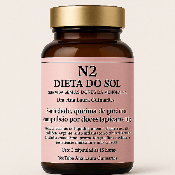 N2 SACIEDADE | Dieta do Sol (30 Cápsulas)