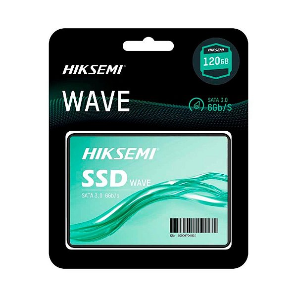 SSD HIKSEMI 120GB 2,5" SATA 3 - HS-SSD-WAVE(S)/120G