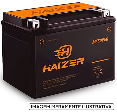 Bateria Haizer HZRX4L-BS Biz C100 Titan Ttr 125 Jog Ay Ae 50