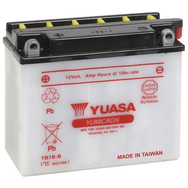 Bateria Yuasa YB7B-B Neo115 XR200 CBX200 Strada NX350 Sahara