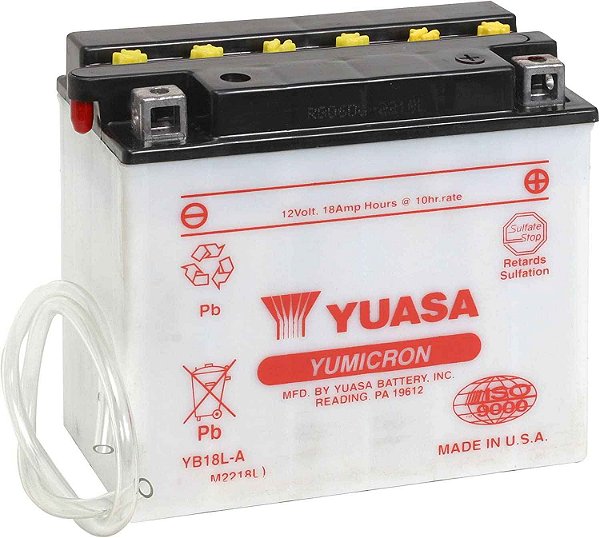 Bateria Yuasa YB18L-A, 18Ah, CBX1000, VF1100 S Sabre, ZX1000 A