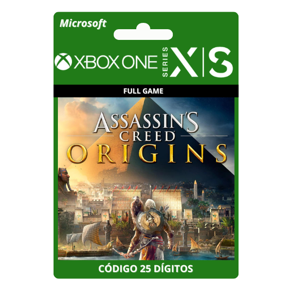 Assassins Creed Origins Xbox One/Series X|S 25 Dígitos