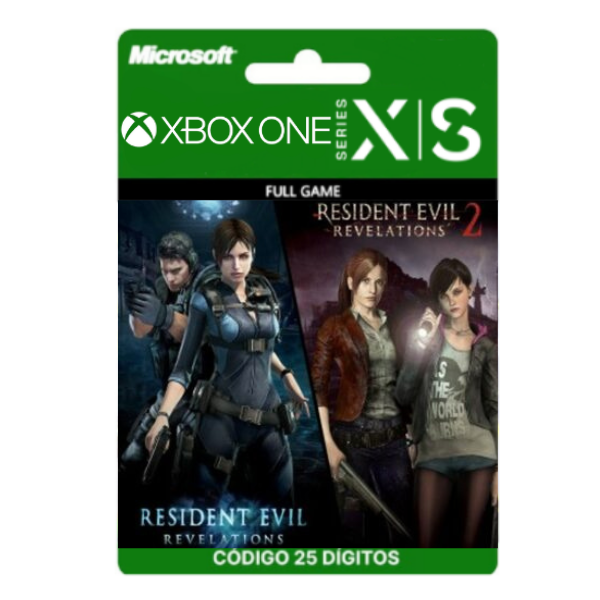 Resident Evil Revelations 1 & 2 Bundle Remaster Xbox One/Series X|S 25 Dígitos