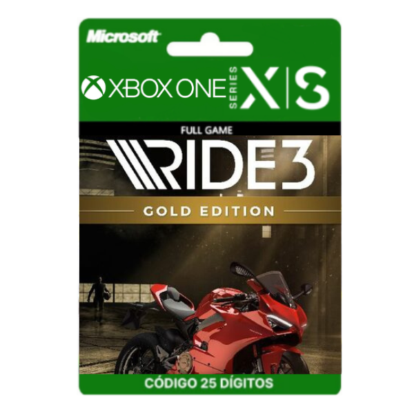 Ride Gold Edition Xbox One/Series X|S 25 Dígitos