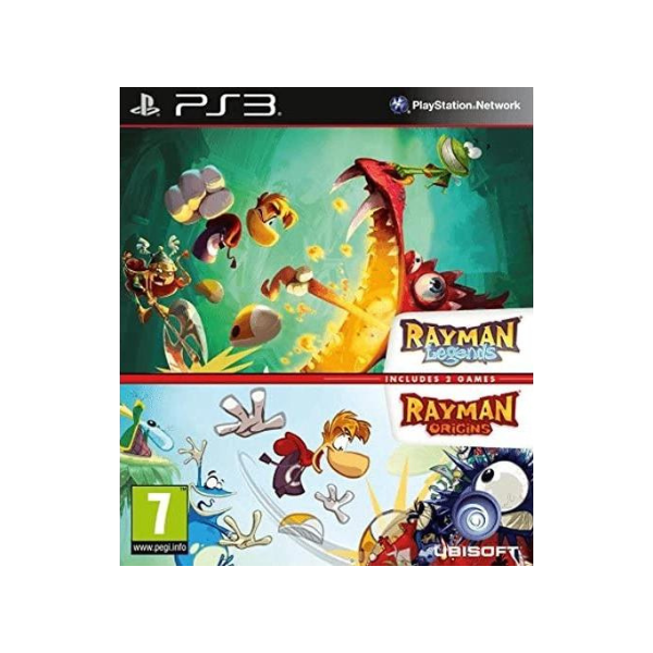 Rayman Legends + Rayman Origins Mídia Digital Ps3 Psn
