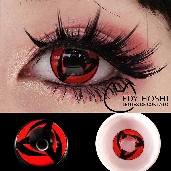 LENTES ESPECIAIS NARUTO MANGEKYO SHARINGAN