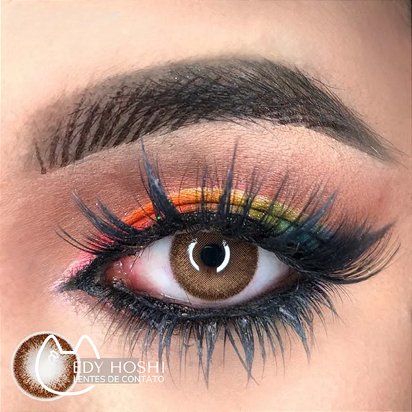 - COM GRAU -  LENTES DE CONTATO NATURIA LOVE COFFE