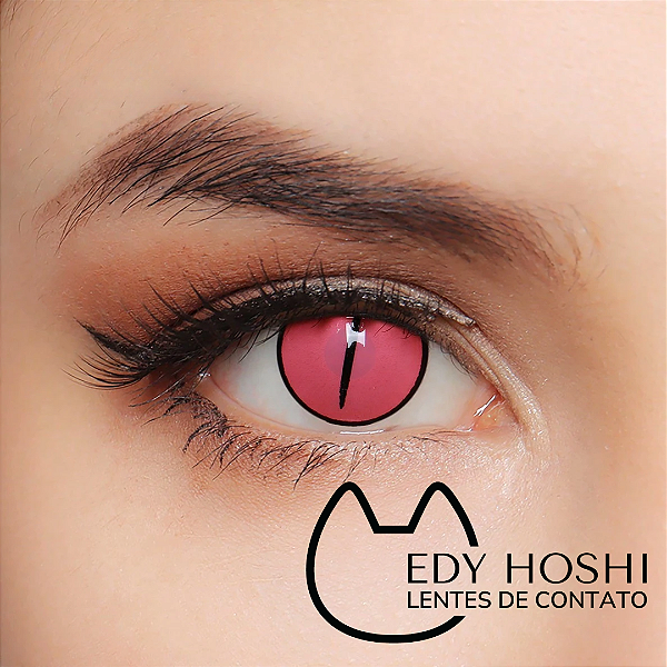 LENTE DE CONTATO - COLOR SPLASH NEZUKO ROSE