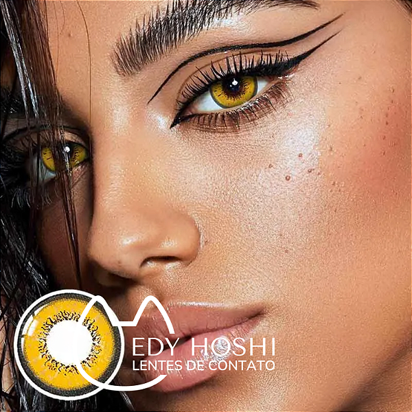 LENTES EDY HOSHI HALLOWEEN - YELLOW