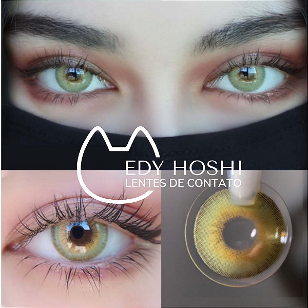 LENTES DE CONTATO LA GIRL GREEN