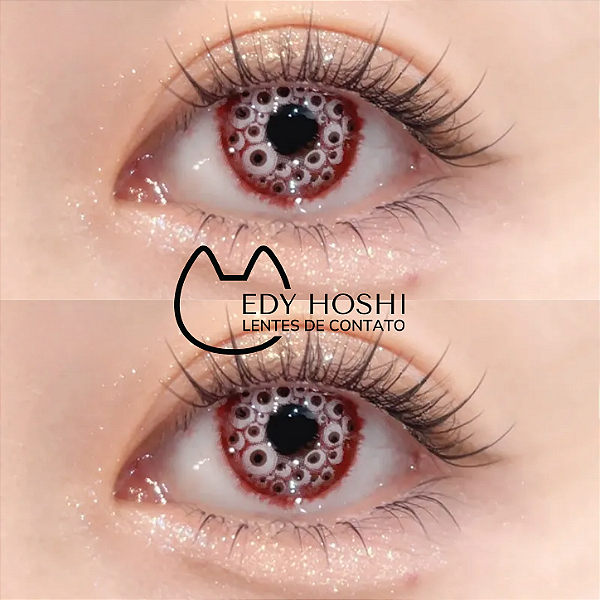 LENTES ESPECIAIS MIL OLHOS HALLOWEEN