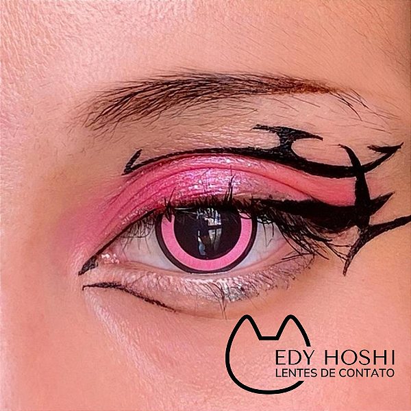 LENTES DE CONTATO - COLOR SPLASH ROSETE NEBULA PINK