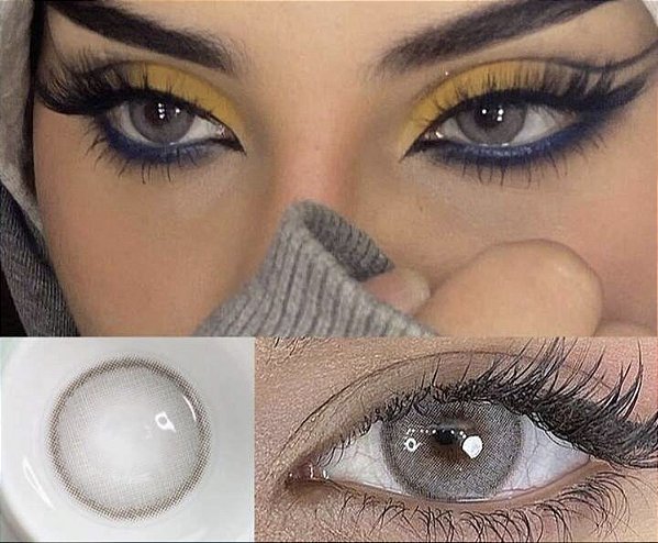 LENTES DE CONTATO BASSIA GRAY