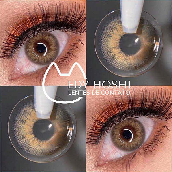 LENTES DE CONTATO DNA BROWN HAZEL