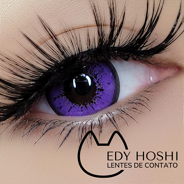 LENTES DE GRAU - COLOR SPLASH HOSHINO PURPLE