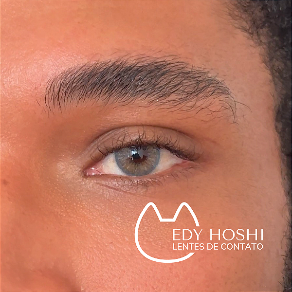 -COM GRAU - LENTES DE CONTATO CLEAR HAZEL