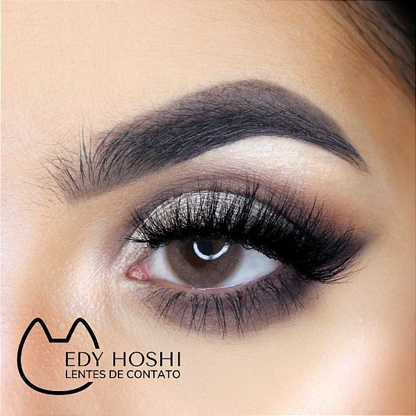 - COM GRAU - LENTES DE CONTATO NATURIA BROWN