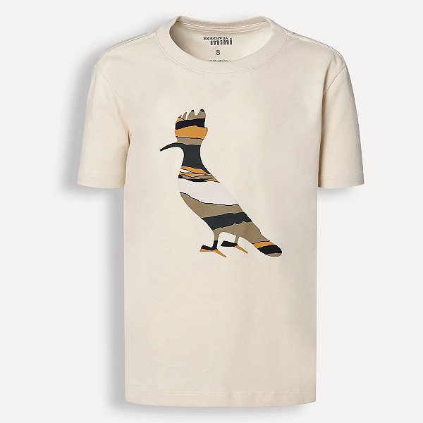 Camiseta Reserva Mini Pica Pau Planices - AREIA