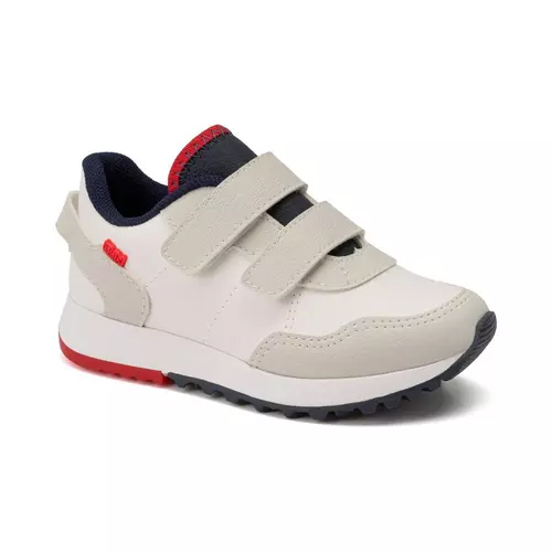 Tênis Infantil Klin Walk Mini 216123 - GELO/PR/VRM