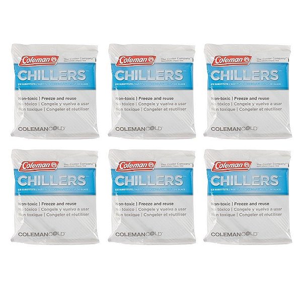Kit Gelo Artificial Flexível com 6 Unidades - Coleman