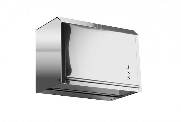 TOALHEIRO PARA PAPEL INTERFOLHA EM AÇO INOX