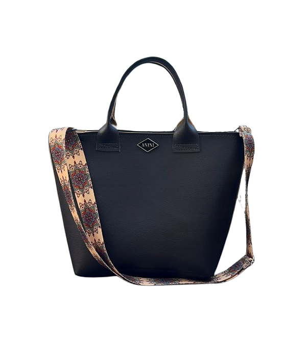 Mini Tote ANINI Marrom Café