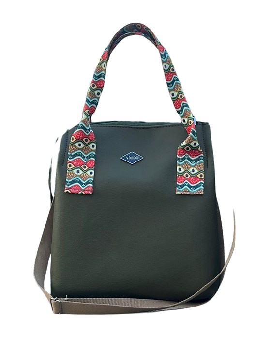 Bolsa Térmica Chique Verde Soldado olhos