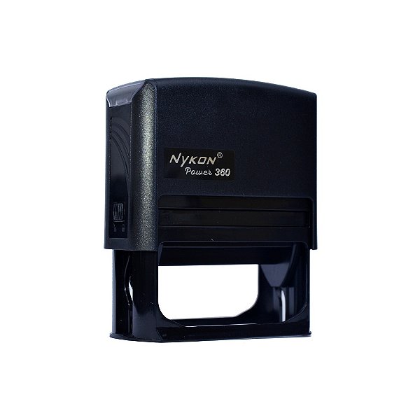 NYKON M360 RETANGULAR Preto 37 X 76 mm (SEM PERSONALIZAÇÃO)