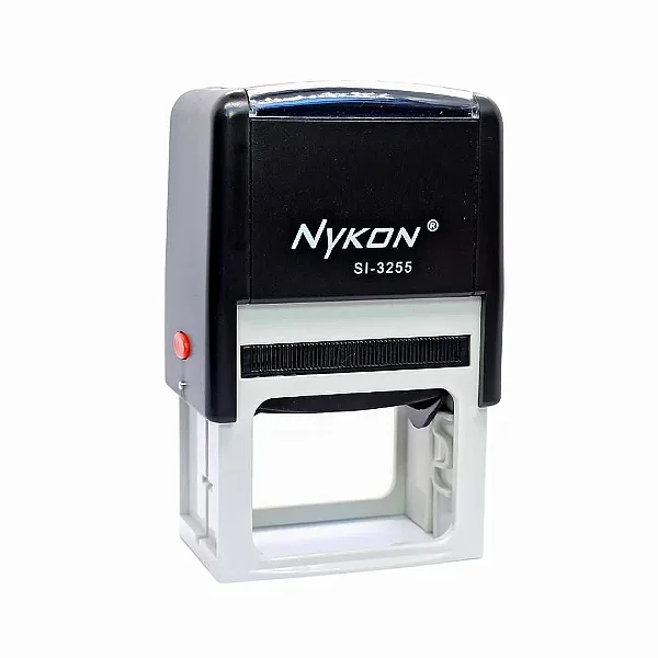 NYKON M3255 RETANGULAR Preto 32 x 55 mm (SEM PERSONALIZAÇÃO)