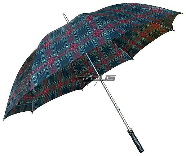 GUARDA CHUVA XADREZ 10 VARETAS AUT. 136CM ID-4860G - Focus Distribuidora e  Importadora de Produtos para Caça, Pesca e Camping Ltda