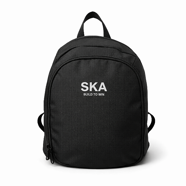 Mochila Urbana Preta SKA Build To Win | Mochila Laptop Minimalista Premium