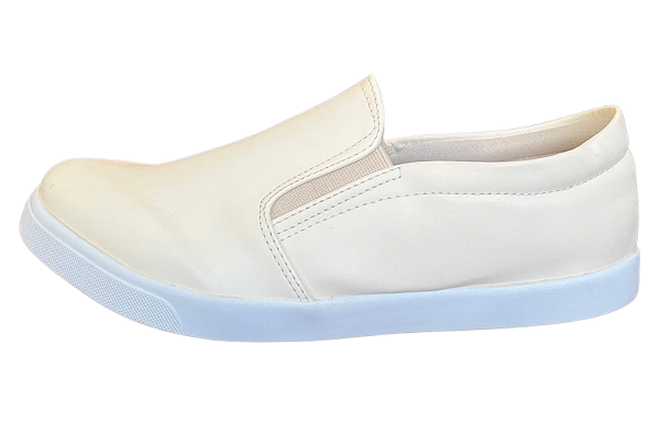 Tênis Caixa Slip On Napa Off White