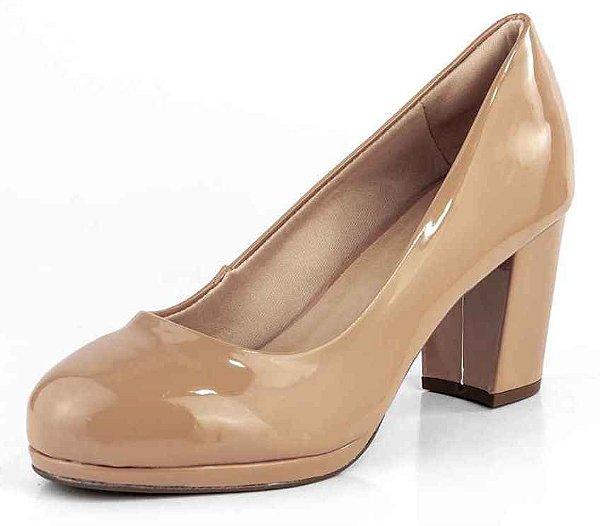 sapato scarpin meia pata