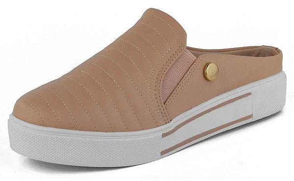 Slip On Mule Matelassê New Quartzo