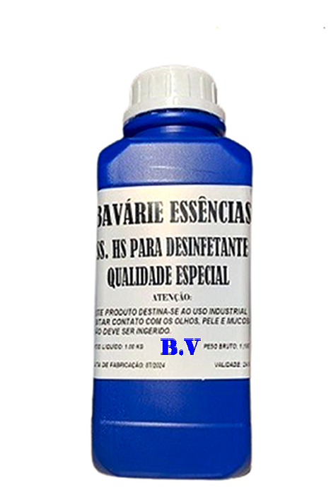 Essência Hs para Produtos de Limpeza 1/150 Lts Talco e Outras