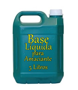 Base Líquida para Amaciante 5 Lts faz 1000 litros
