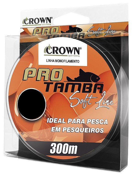 LINHA PRO TAMBA SOFT ORANGE 0,37MM 300MTR