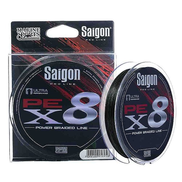 Linha Multifilamento Saigon 8X Camo - Marine 300 m